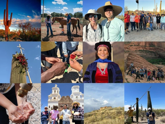 Collage of photos from Haury Program awardees and projects.