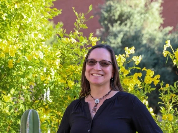A headshot of Vanessa Buzzard.