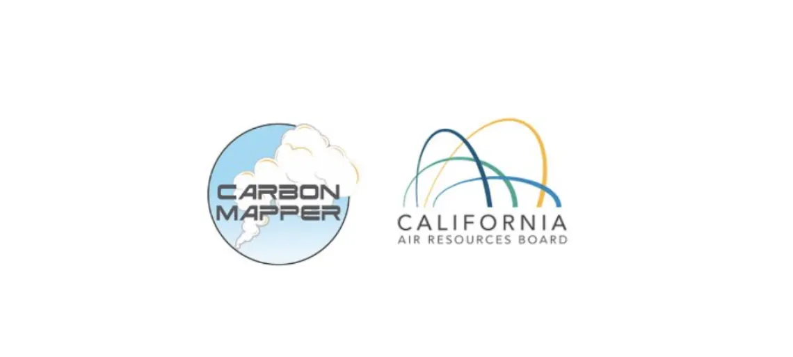 Carbon Mapper and California Air Resources Board logos.