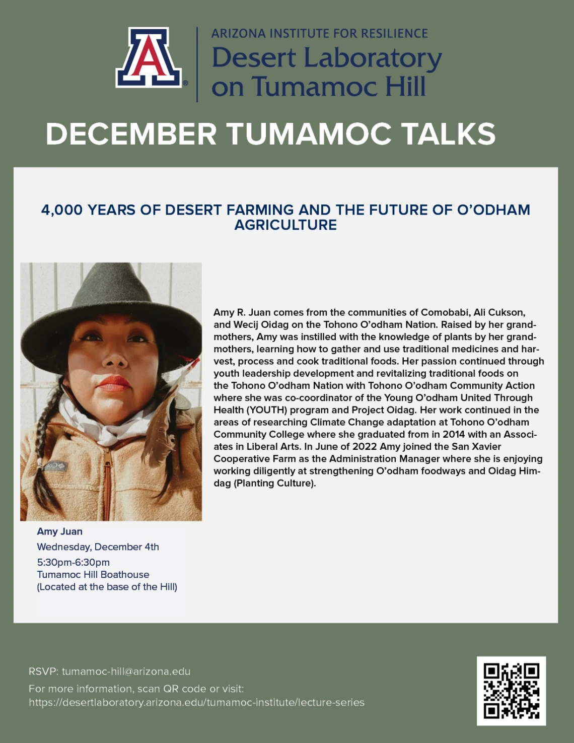 December Tumamoc Talks