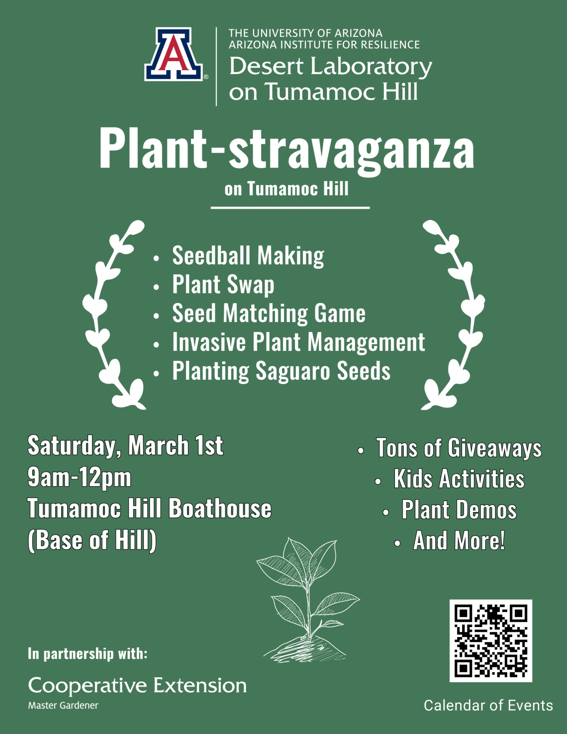 Plantstravaganza Arizona Institute for Resilience