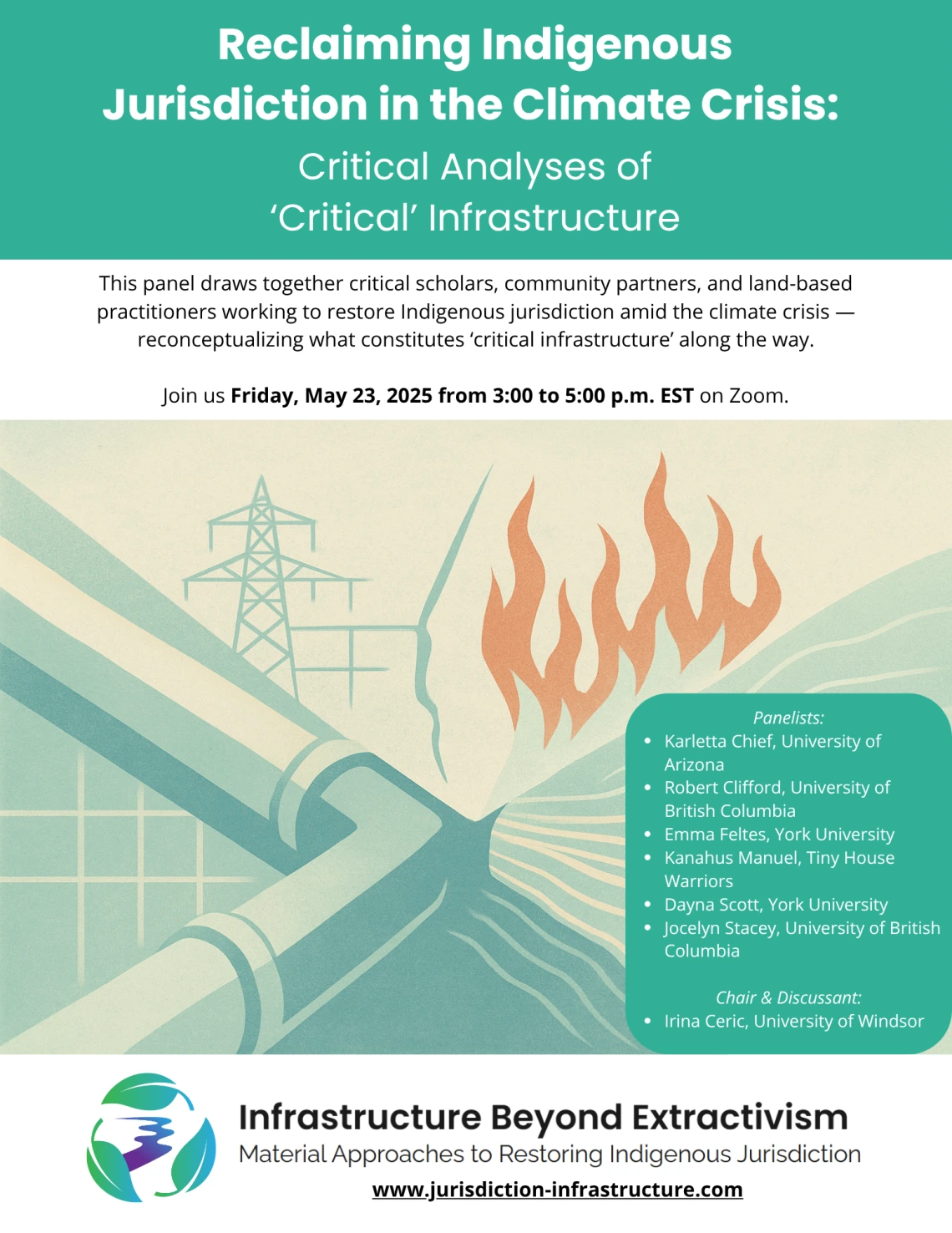 Reclaiming Indigenous Jurisdiction in the Climate Crisis Flyer