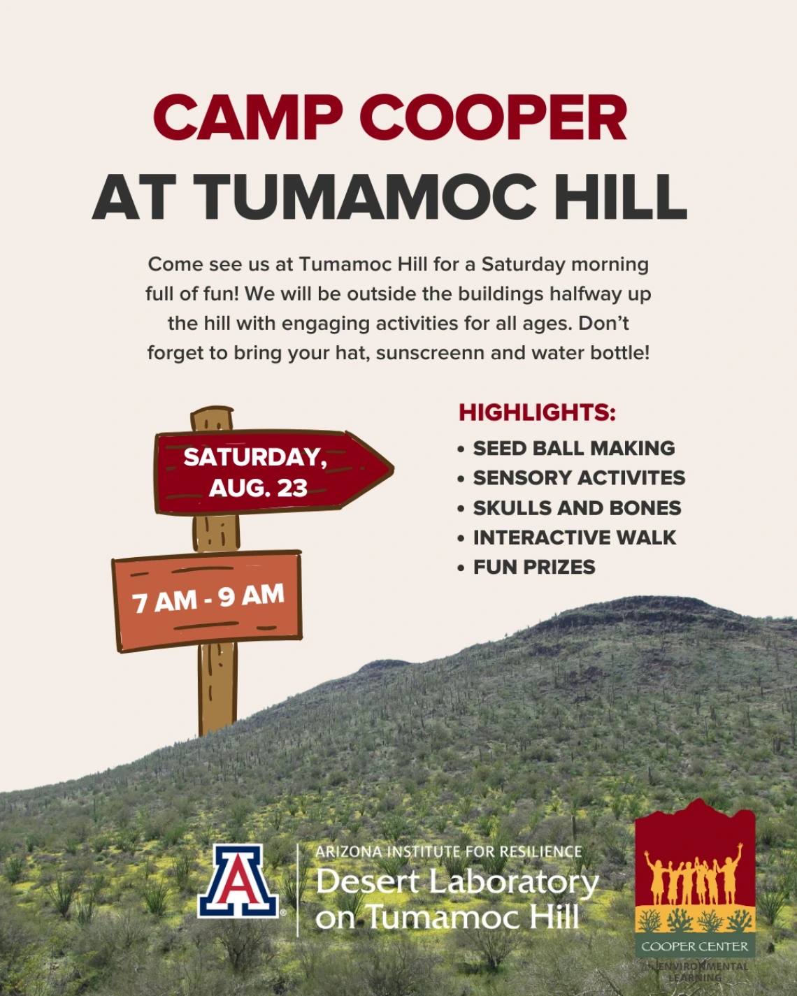 Camp Cooper Info Sheet