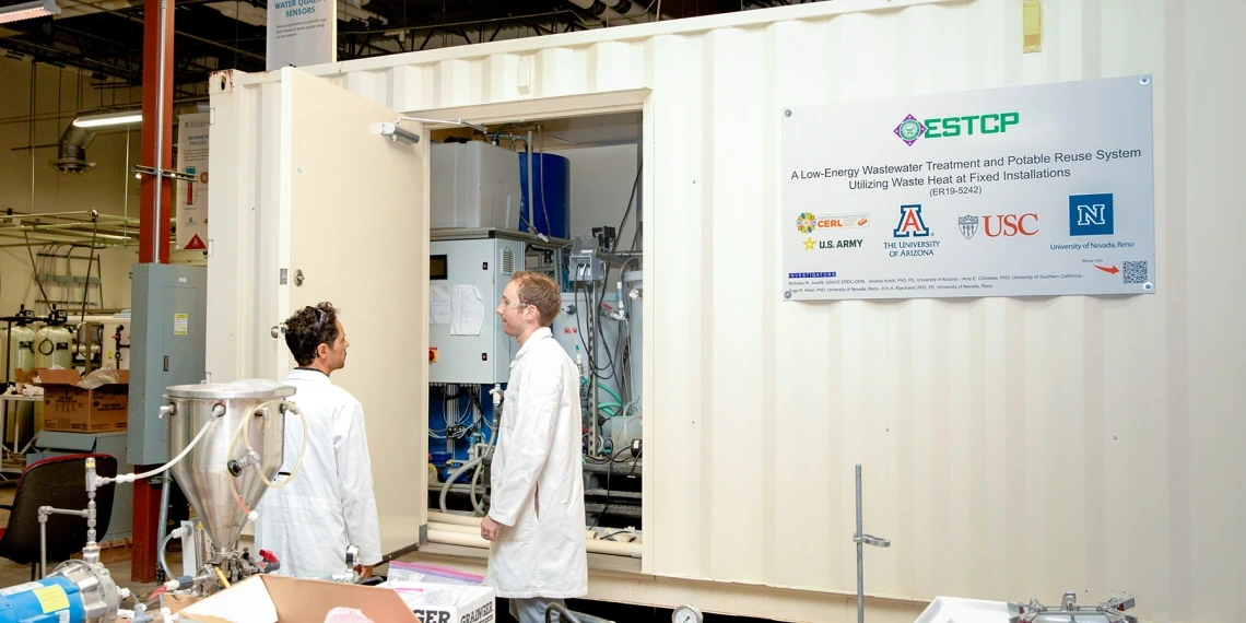 Picture of researchers in a lab