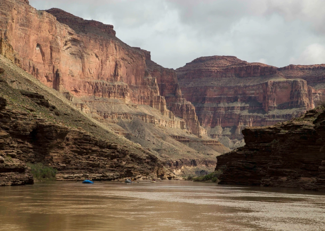 The Colorado River in the Grand Canyon