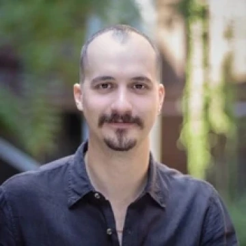 A headshot of Patrick Bunn.
