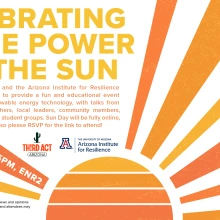 A flier for the event.