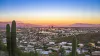 Aerial view of Tucson.